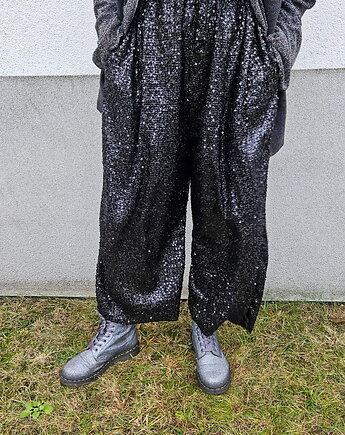 Spodnie black party, Rags Queen