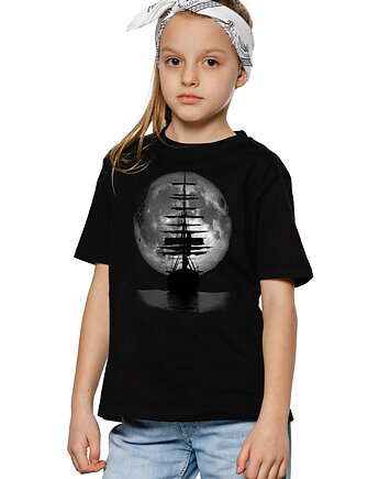T-shirt dziecięcy UNDERWORLD Ship czarny, UNDERWORLD