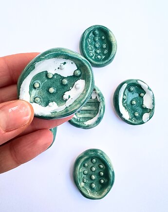 Kamień antystresowy, worry stone , miziak, Glina & Lina