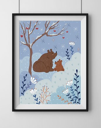 Winter bears, Maya Design