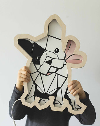  lampka ścienna Unky - BULDOG róż, UNKY