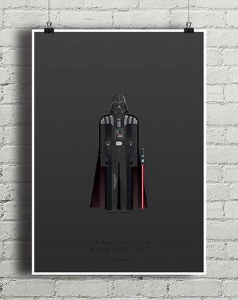 Plakat Star Wars - Darth Vader , minimalmill