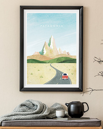 Patagonia - Cerro Torre - plakat 50x70 cm, minimalmill