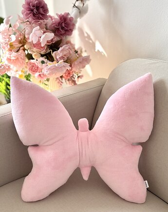 Poduszka Dekoracyjna Motyl Jasny Róż, poduszkownia