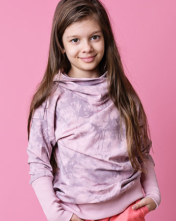 Różowa bluza TIE DYE, vavu