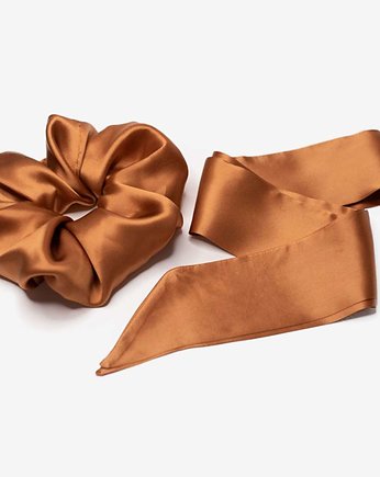 Scrunchie i Apaszka w zestawie Rust, marthu