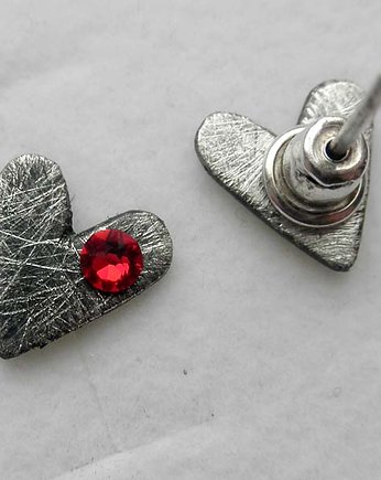Kolczyki Swarovski SERDUSZKO , Katarzyna Kaminska ART