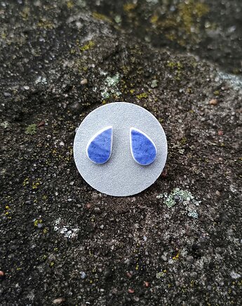 Kolczyki ceramiczne Włocławek, biżuteria z talerzy