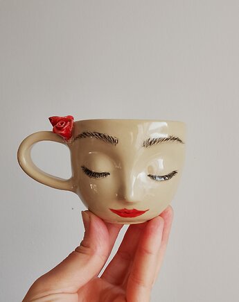Filiżanka ceramiczna Twarz, Sztuka Dzielna