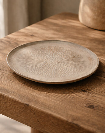 Ozdobny talerz ręcznie robiony, Joanna Szewczuk