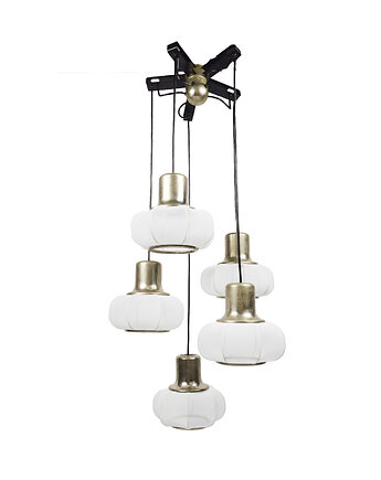 Lampa kaskadowa, lata 70, Think Modern