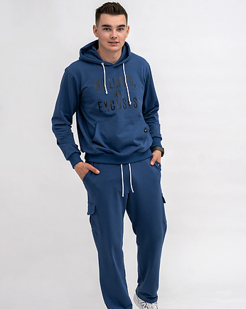 Komplet dresowy męski   Z NADRUKIEM  DENIM, 3 for U