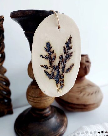 Ceramiczna zawieszka dekoracja ścienna, Wooden Love