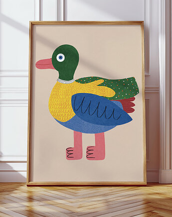 Plakat  Kaczor żółty, MUKI design