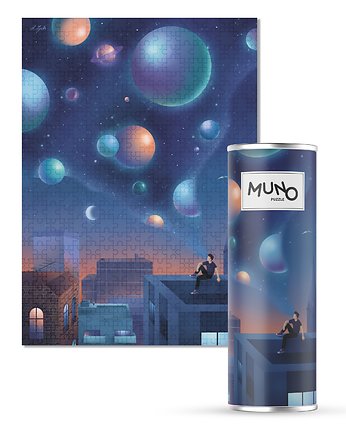MUNO Puzzle Cosmic Boy by Małgorzata Zych 1000 el., MUNO puzzle