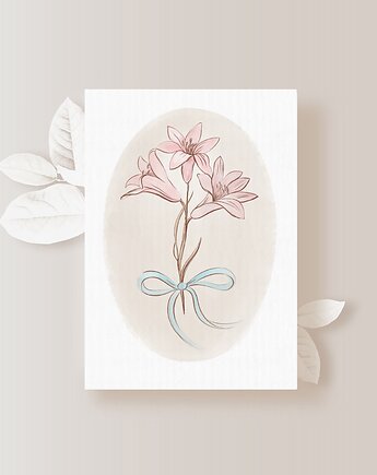 Kartka na komunię/chrzest, Mint In Paper