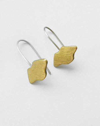 Kolczyki srebrne USTA