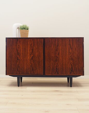 Szafka palisandrowa, duński design, lata 70, produkcja: Omann Jun, Przetwory design