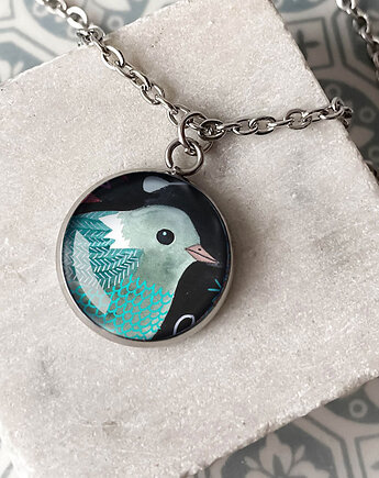 Cold Bird naszyjnik na romantyczną randkę, muamua design