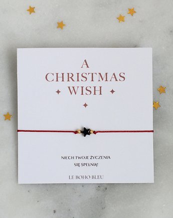 A Christmas Wish - Bransoletka z gwiazdką, spełniająca życzenia ;), Le Boho Bleu