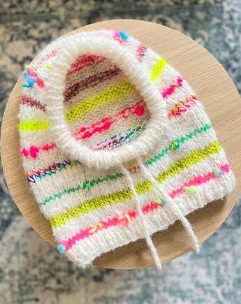 Fantazyjna balaclava, SZYSZKA sztrykuje