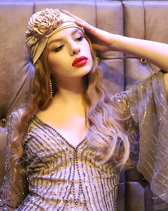 turban turkusowy, YOKOdesign
