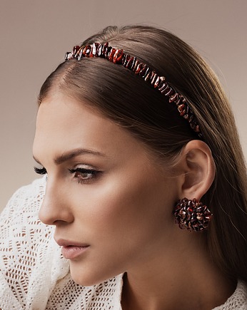 Opaska Amber Echo Dark, Republika jewelry