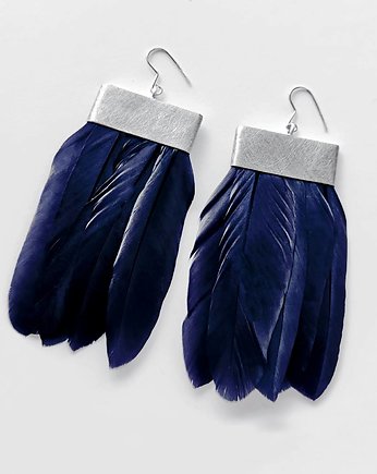 PIÓRKO kolczyki, Katarzyna Kaminska ART