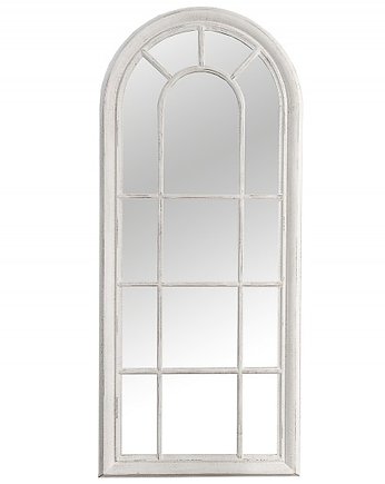 Lustro ścienne Window białe 140cm, OKAZJE - Prezent na 80 urodziny