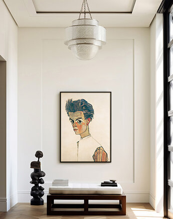 Egon Schiele - obraz na płótnie lub plakat, Dekoracje PATKA Patrycja Kita