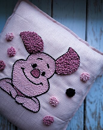 Poduszka dekoracyjna prosiaczek winnie the pooh, PUCHAKI