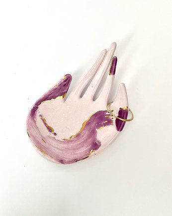 Ceramiczny Stojak na Biżuterię Dłoń Zaczarowany Pędzel, Maison Fragile