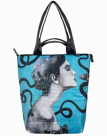 Art MIMA bag UNI & Marcin Painta print, MIMAbags