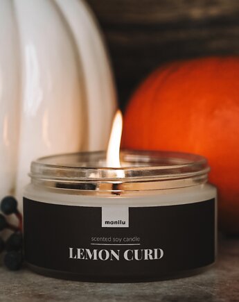 Zapachowa świeca sojowa Manilu Lemon Curd, Manilu