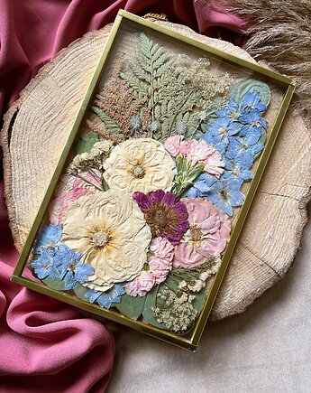 Ramka złota bukiet, Blossom Frame