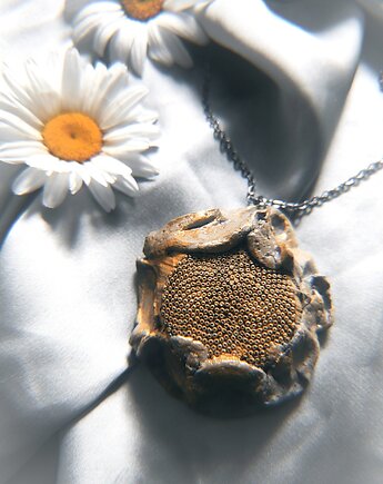 IN SUN WE TRUST naturalny organiczny amulet Wiedźmy, Szary Piknik