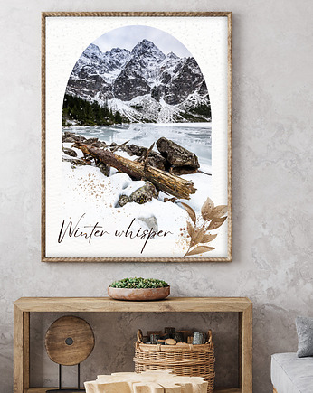 Plakat Winter whisper, Well Done Shop