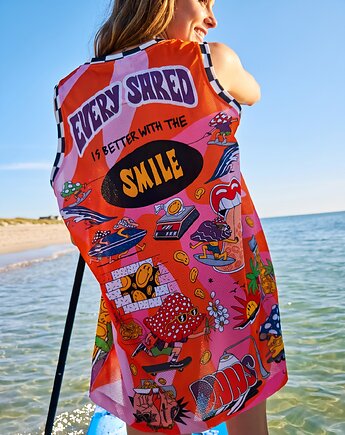 Shrooms Mesh Tank Top, DONT NEED NO SAMURAI