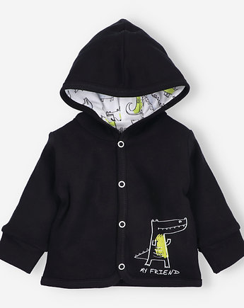 Bluza niemowlęca CROCODILES z bawełny organicznej dla chłopca, Nini
