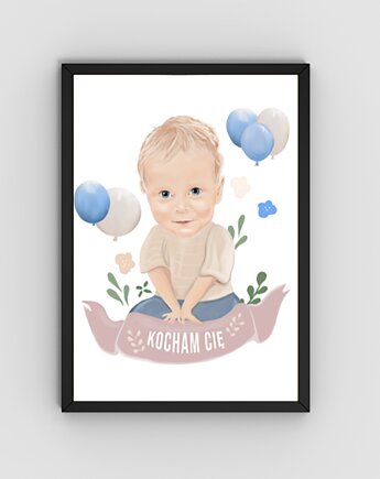 Portret bajkowy/ilustracyjny., mamam