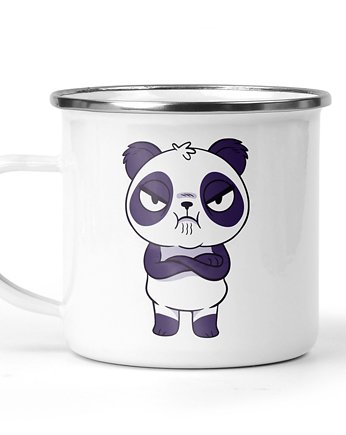 Kubek metalowy panda zła, Kreatywny Warsztat