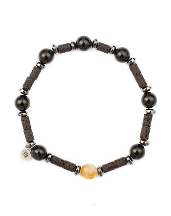 Męska bransoletka zodiakalna - Panna - odwaga i dobrobyt III, Kulka Bransoletki