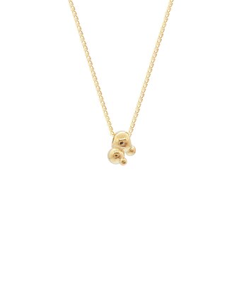 SPHERE mini / gold necklace, Filimoniuk