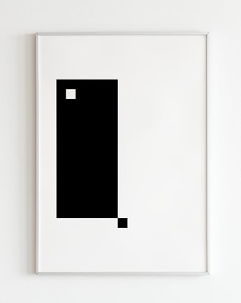 Nowoczesny minimalistyczny obraz "Dark space 2", Arte perfecto