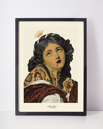 plakat  //  queen jadwiga of poland  // a3, Klawe Rzeczy