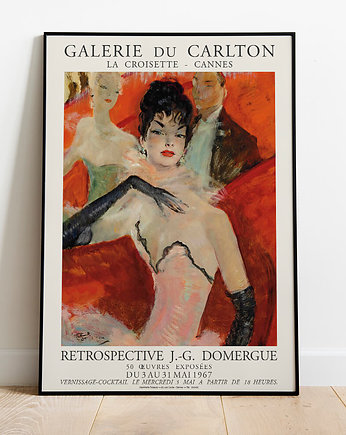 Jean Gabriel Domergue  - Exhibition Poster, Pas De LArt