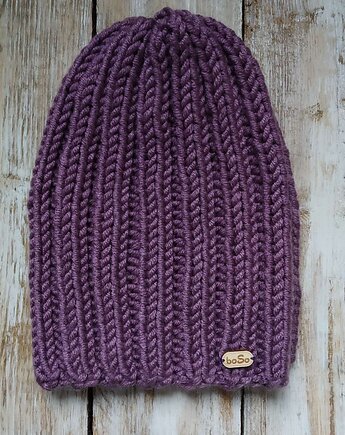Czapka Lavenda, boSo handmade