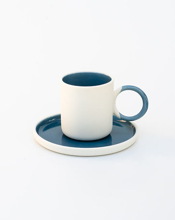 Filiżanka do Espresso z talerzykiem/ coconut, Lutumursi