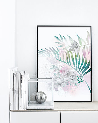 Autorska grafika "Botanica", botaniczna, liść, , PRINTLOVE