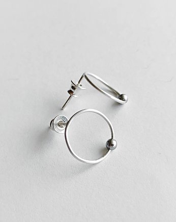 Kolczyki OKRĄG, Katarzyna Kaminska ART